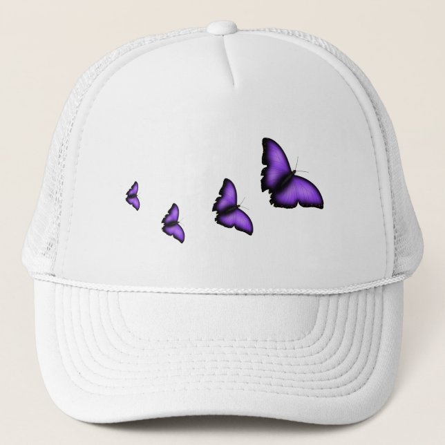 Gorra De Camionero Mariposa (Anverso)