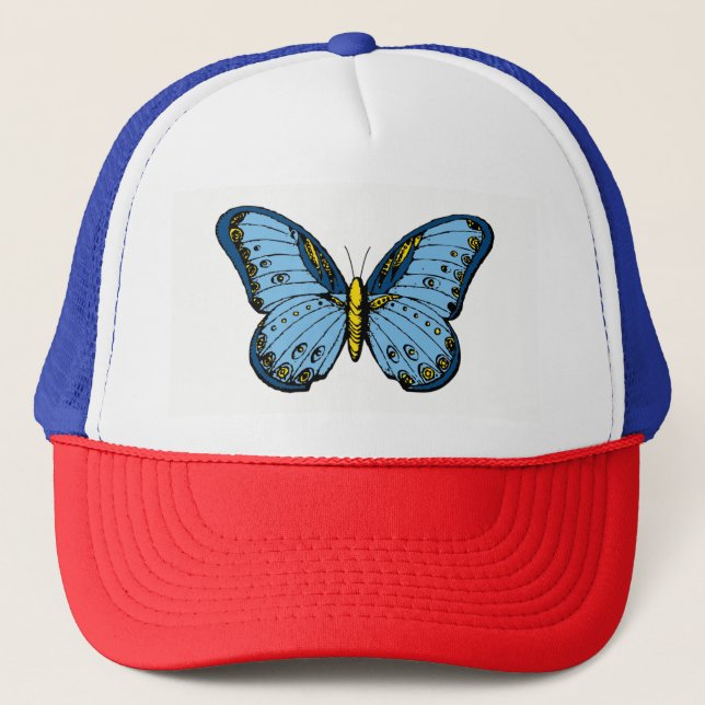 Gorra De Camionero Mariposa (Anverso)