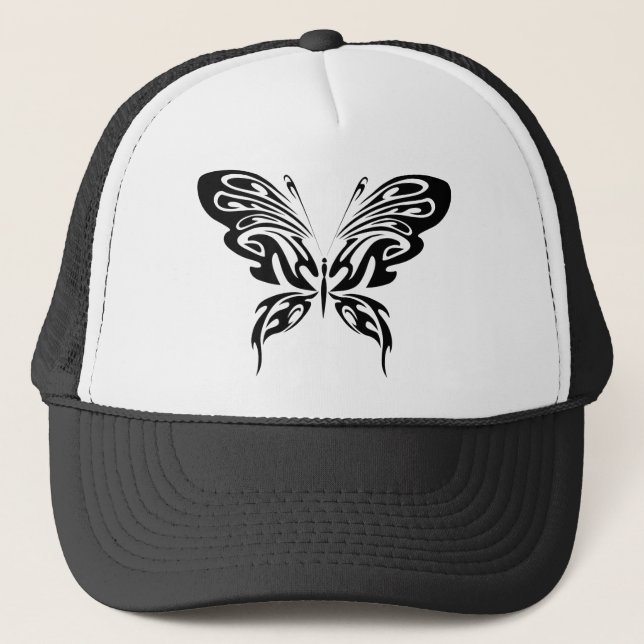 Gorra De Camionero Mariposa abstracta (Anverso)