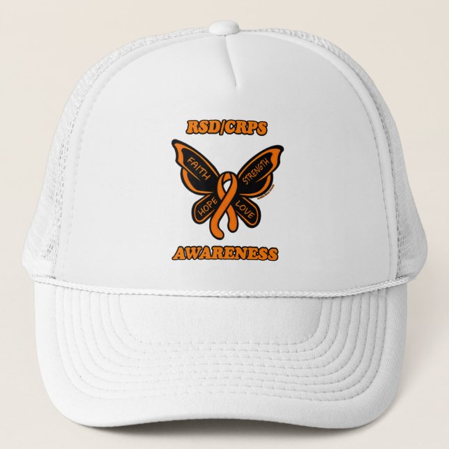 Gorra De Camionero Mariposa/Awareness...RSD/CRPS (Anverso)