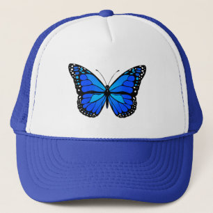 Gorra De Camionero Mariposa azul