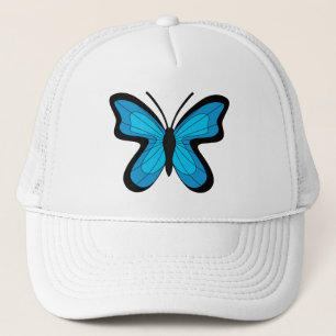 Gorra De Camionero Mariposa azul