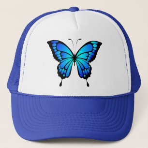Gorra De Camionero Mariposa Azul Insect Ilustracion-camiseta 20284