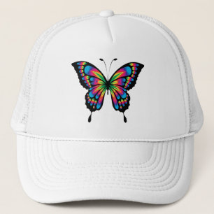 Gorra De Camionero Mariposa coloreada multi