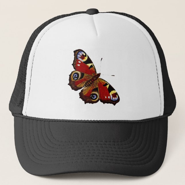 Gorra De Camionero Mariposa colorida (Anverso)