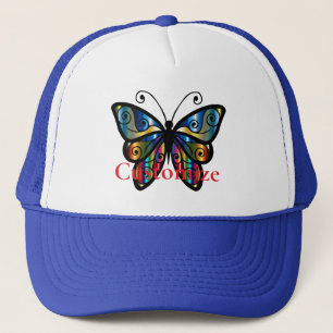 Gorra De Camionero Mariposa Colorida Thunder_Cove