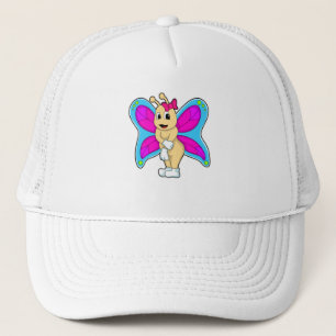 Gorra De Camionero Mariposa con cinta