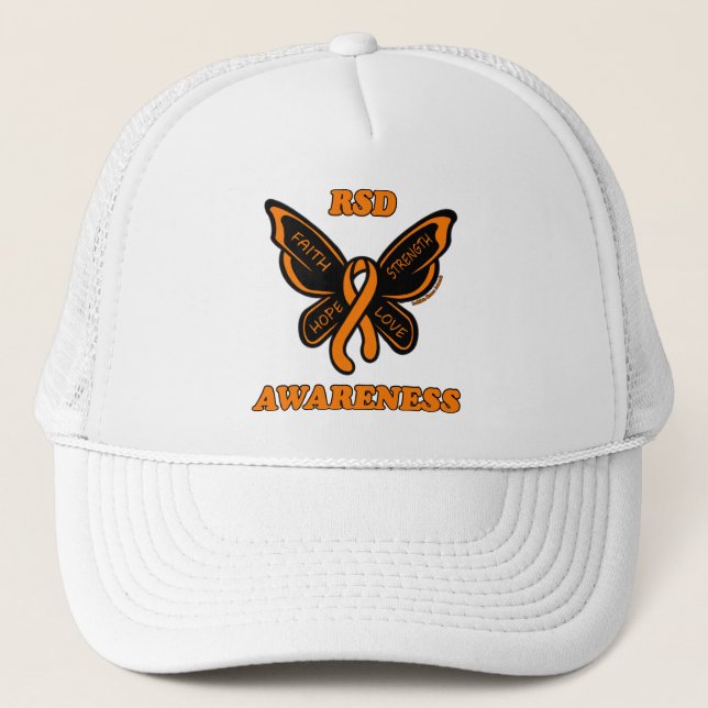 Gorra De Camionero Mariposa/Conciencia...RSD (Anverso)