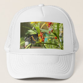 Gorra De Camionero Mariposa de cola cruda negra #2