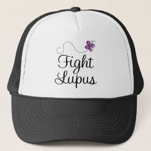 Gorra De Camionero Mariposa de la púrpura del lupus