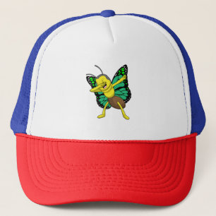 Gorra De Camionero Mariposa en Hip Hop Dance Dab