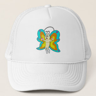 Gorra De Camionero Mariposa en la cuerda Jumping Fitness
