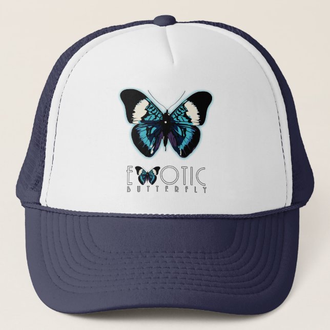 Gorra De Camionero Mariposa exótica (Anverso)