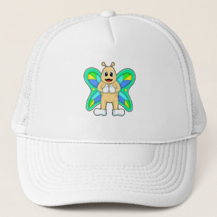 Gorra De Camionero Mariposa feliz