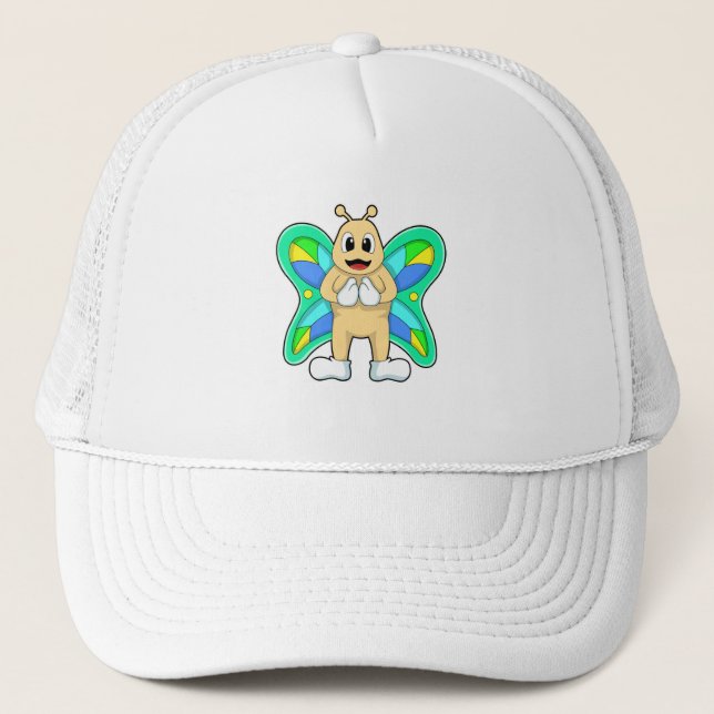 Gorra De Camionero Mariposa feliz (Anverso)