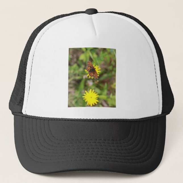 Gorra De Camionero Mariposa - ¡Hermosa! (Anverso)