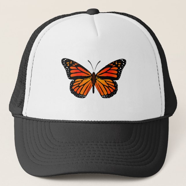 Gorra De Camionero Mariposa monarca (Anverso)