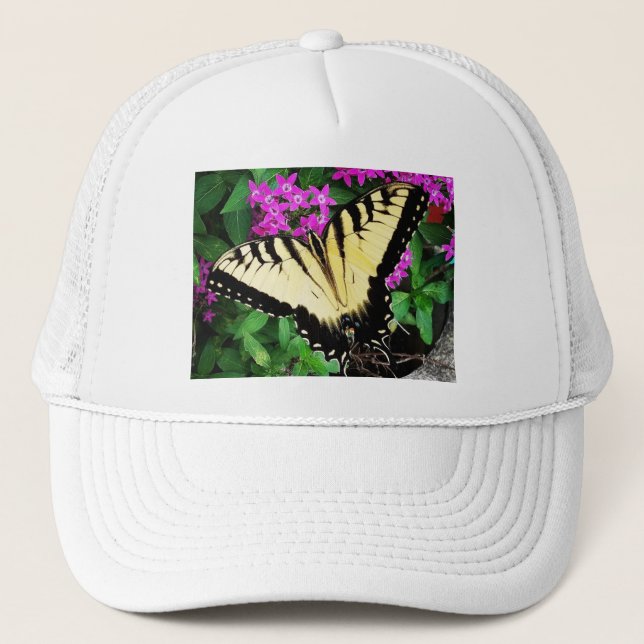 Gorra De Camionero Mariposa Trasera de Tigre Oriental #1 (Anverso)