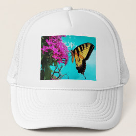 Gorra De Camionero Mariposa Trasera de Tigre Oriental #2