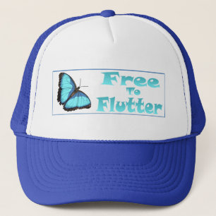 Gorra De Camionero Mariposas