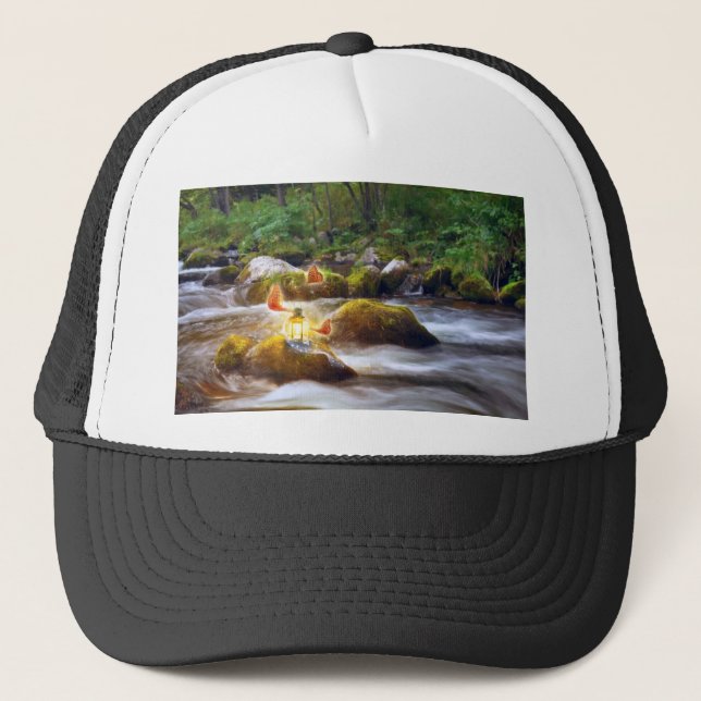 Gorra De Camionero Mariposas (Anverso)