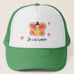 Gorra De Camionero Mariposas cortas