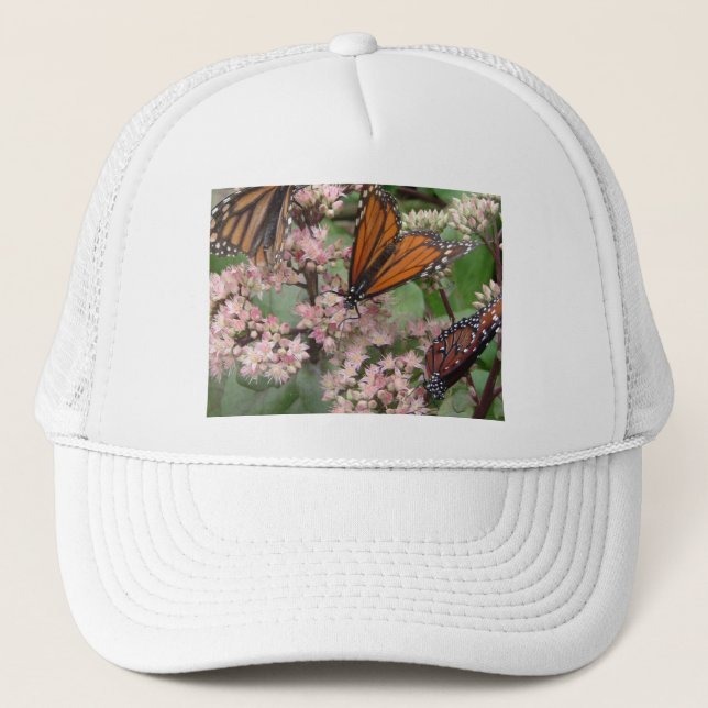 Gorra De Camionero Mariposas monarcas (Anverso)