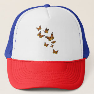 Gorra De Camionero Mariposas voladoras - Butterfly Lover Gardener Ent