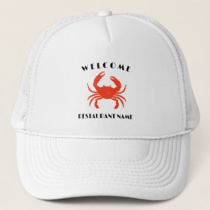 Gorra De Camionero Marisco moderno bienvenido personalizado de cangre