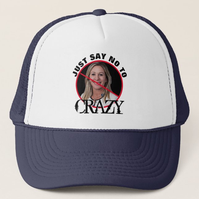 Gorra De Camionero Marjorie Greene solo dice no  (Anverso)