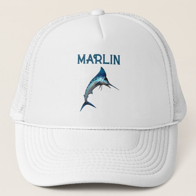 Gorra De Camionero Marlin (Anverso)