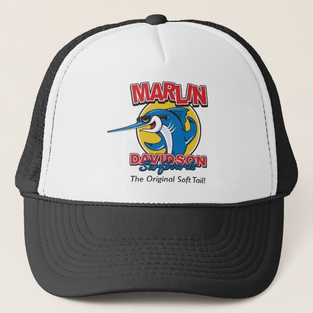 Gorra De Camionero Marlin Davidson The Original (Anverso)