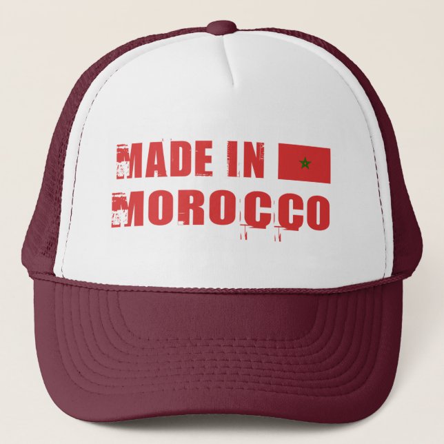 GORRA DE CAMIONERO MARRUECOS (Anverso)