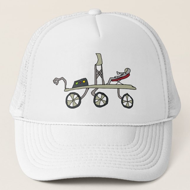 Gorra De Camionero Mars Rover (Anverso)