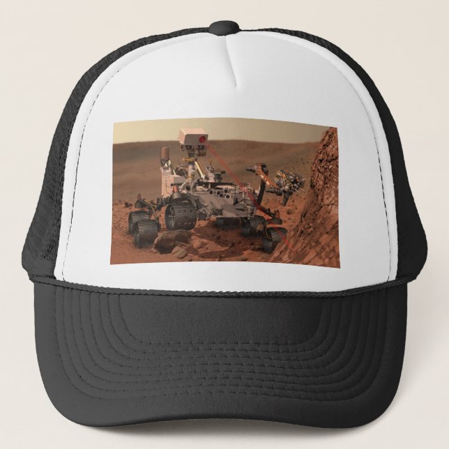 Gorra De Camionero Mars Rover (Anverso)