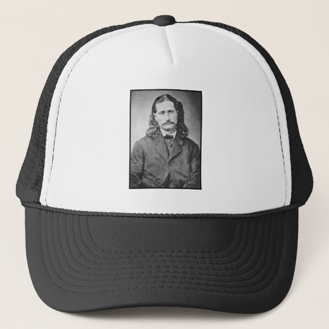 Gorra De Camionero Marshal Wild Bill Hickok Antiguo Cañero Occidental (Anverso)