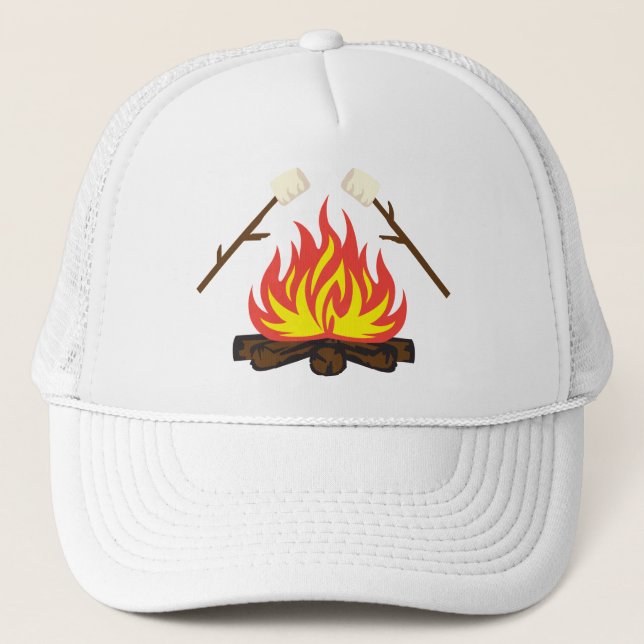 Gorra De Camionero Marshmmeles asomados (Anverso)