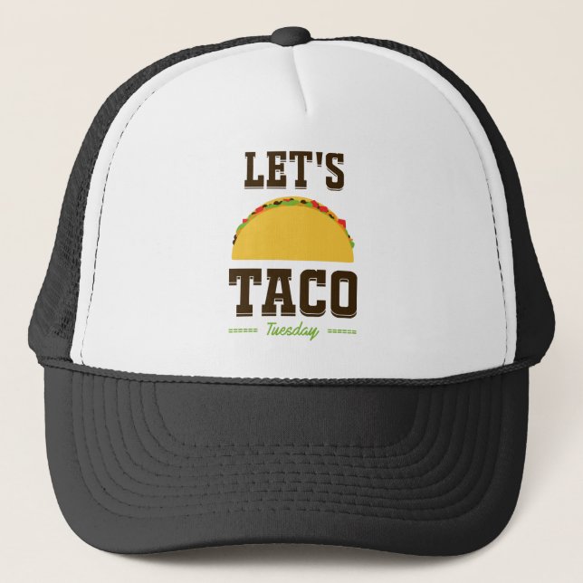 GORRA DE CAMIONERO MARTES DE TACO (Anverso)