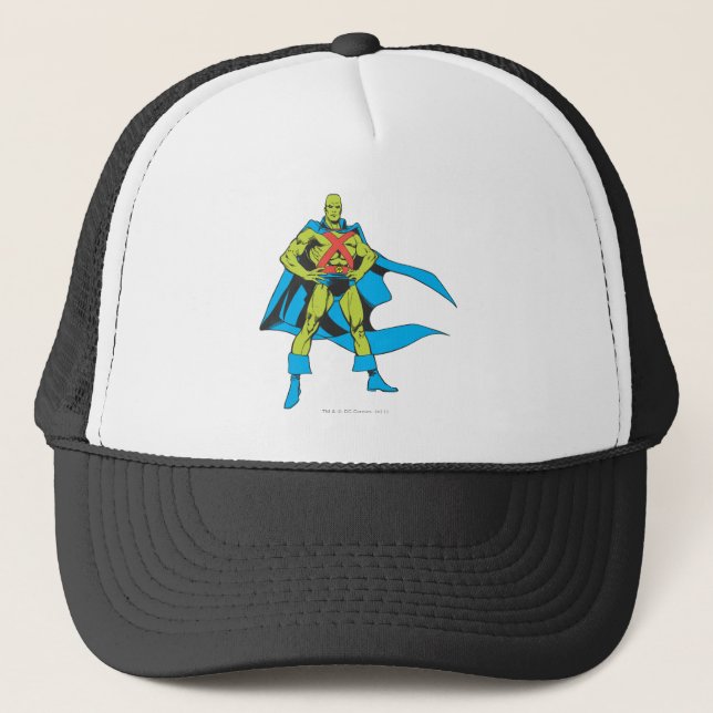 Gorra De Camionero Martian Manhunter Poses (Anverso)