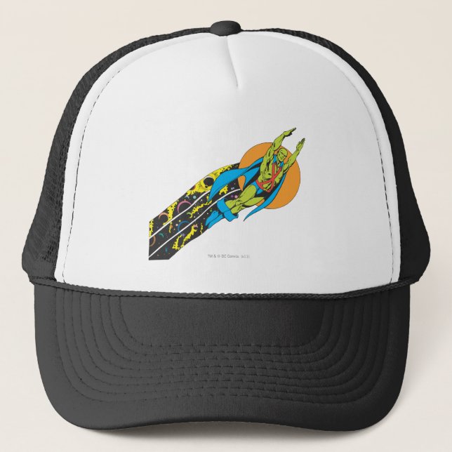 Gorra De Camionero Martian Manhunter toma vuelo (Anverso)