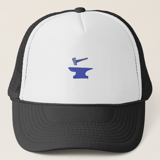 Gorra De Camionero Martillo e Hierro (Anverso)