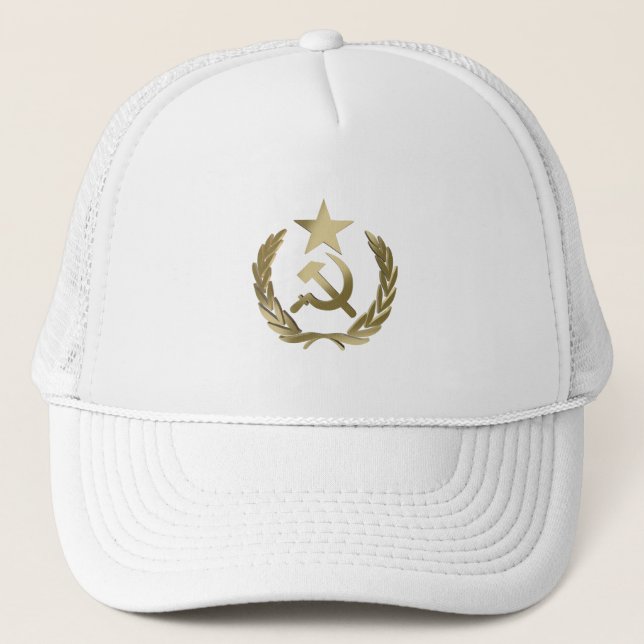 Gorra De Camionero Martillo y hoz (Anverso)
