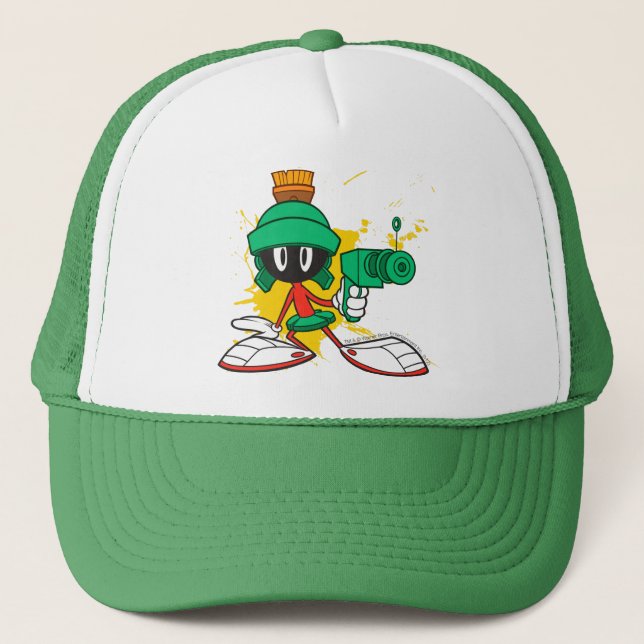 Gorra De Camionero Marvin con un arma (Anverso)