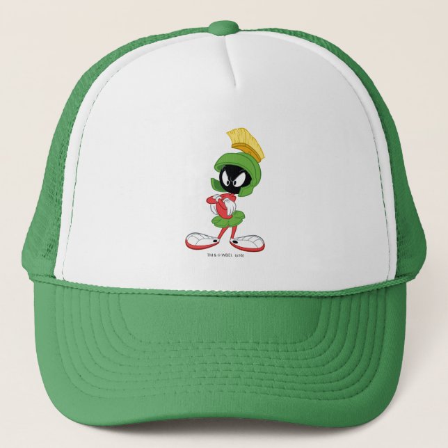 Gorra De Camionero MARVIN MARTIAN™| Armas cruzadas (Anverso)