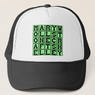 Gorra De Camionero Mary Wollstonecraft Shelley, autora de Frankenstei