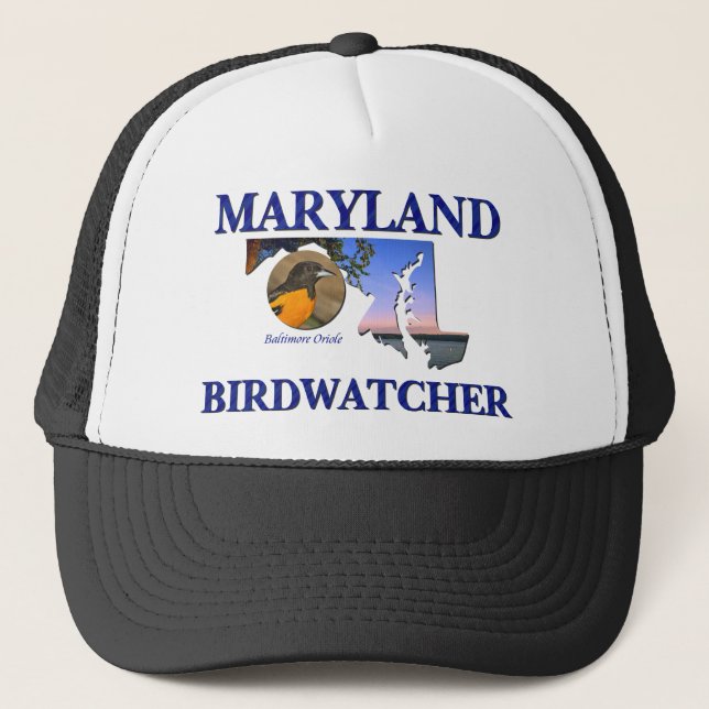 Gorra De Camionero Maryland Birdwatcher (Anverso)