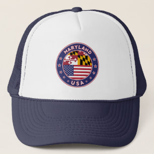 Gorra De Camionero Maryland, camiseta de Maryland, leyenda