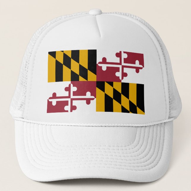 GORRA DE CAMIONERO MARYLAND FLAG (Anverso)