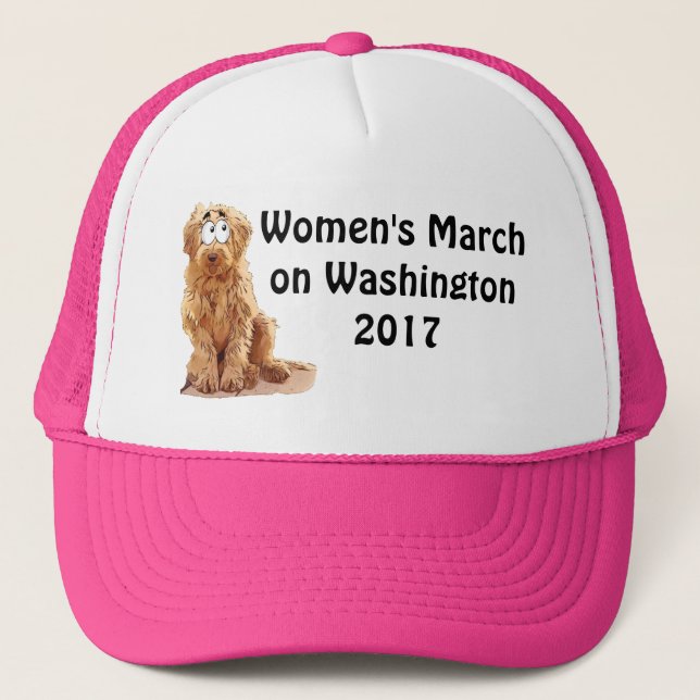 Gorra De Camionero Marzo de las mujeres en Washington 2017 (Anverso)