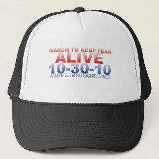 GORRA DE CAMIONERO MARZO PARA MANTENER MIEDO VIVO
